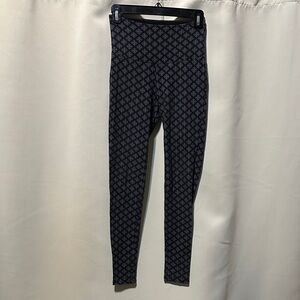 Gray Patterned Leggings